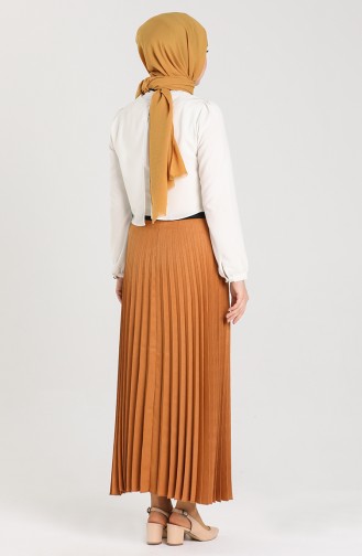 Tan Skirt 0126-01