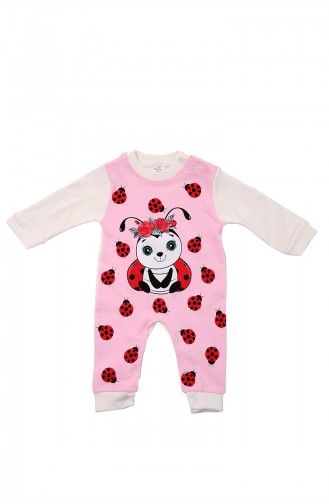 Pink Baby Overall 12951