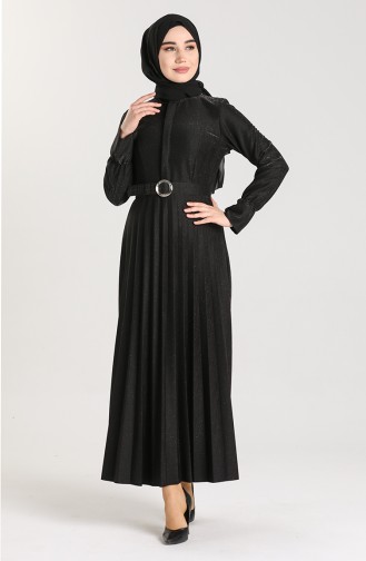 Black İslamitische Jurk 5230-01