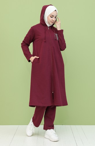 Claret red Trainingspak 4000-03