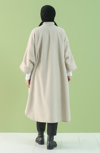 Ecru Poncho 9035-04