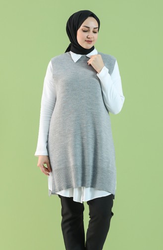 Grau Pullover 4279-03