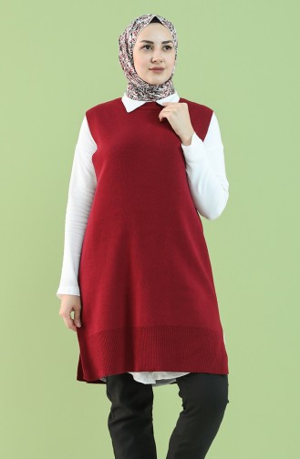 Claret red Sweater 4279-06