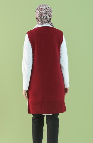 Claret red Sweater 4279-06