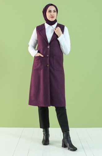 Purple Gilet 2136-04