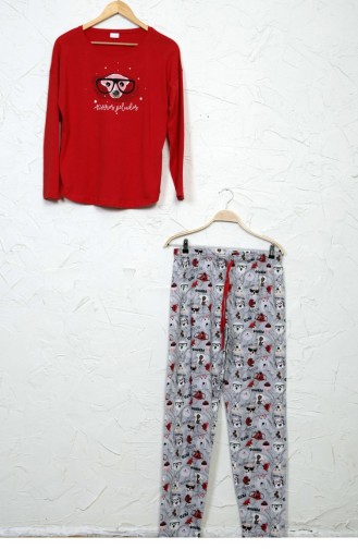 Rot Pyjama 31190179.