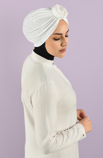 White Underscarf 9017-01