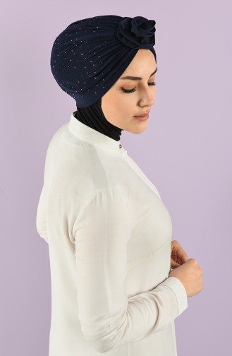 Navy Blue Underscarf 9017-08