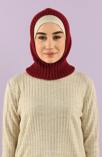 Claret red Hoofddoek 12022-05