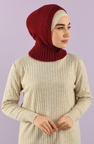 Claret red Hoofddoek 12022-05