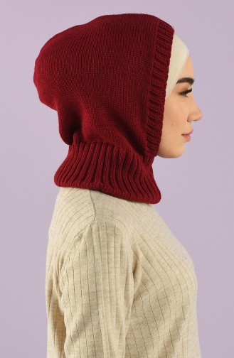 Claret red Hoofddoek 12022-05