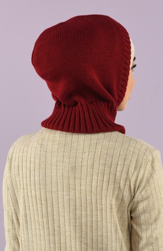 Claret red Hoofddoek 12022-05