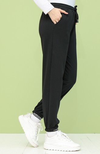 Sweatpants أسود 5349-01