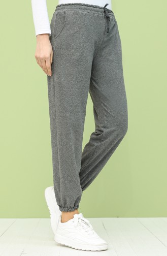 Elastic waist Jogger Sweatpants 5349-04 Gray 5349-04