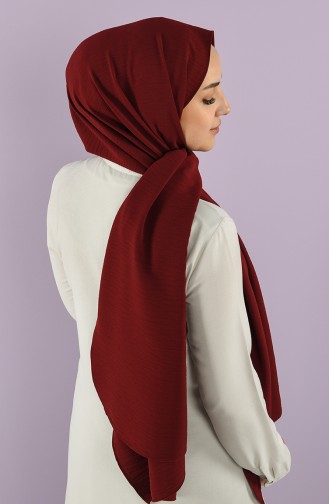 Dark Claret Red Shawl 20011-02