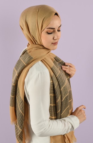 Pamuk Şal 55001-06 Camel