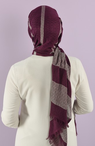 Purple Sjaal 55009-02