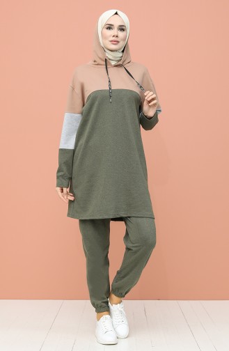 Khaki Tracksuit 5082-04