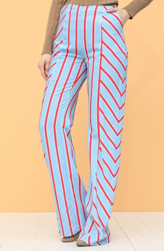 Pantalon Bleu 2309-01