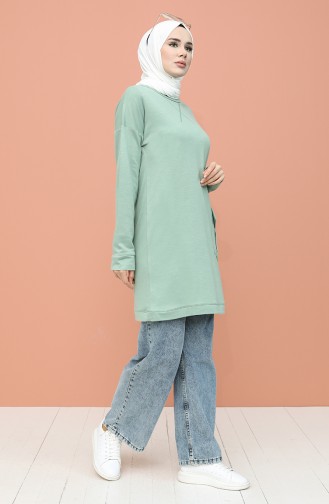 Tunic with Pockets 8291-05 Sea Green 8291-05