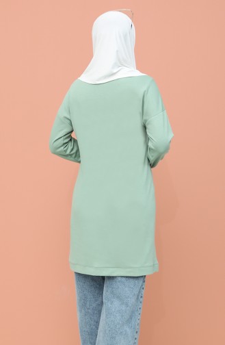 Tunic with Pockets 8291-05 Sea Green 8291-05