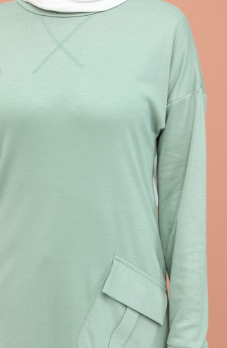 Tunic with Pockets 8291-05 Sea Green 8291-05