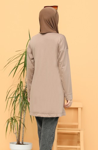 Tunic with Pockets 8291-07 Camel 8291-07