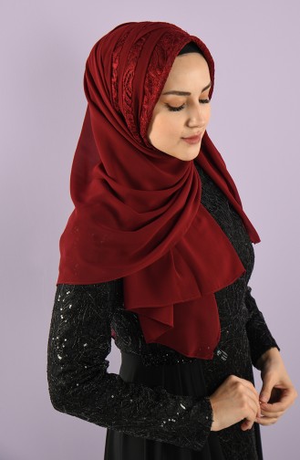 Turban Pret-a-Porter Bordeaux 003-04