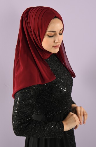 Claret red Ready to wear Turban 005-04