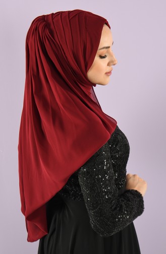 Claret Red Ready to Wear Turban 005-04