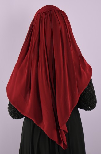 Claret red Ready to wear Turban 005-04