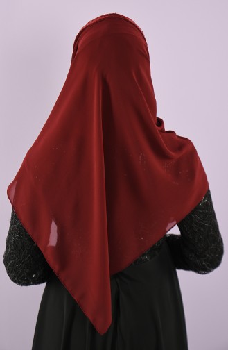 Claret red Ready to wear Turban 001-04