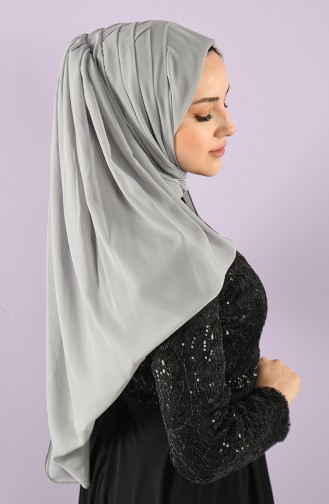 Gray Ready to Wear Turban 005-03