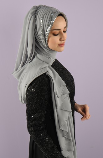 Turban Pret-a-Porter Gris 008-02