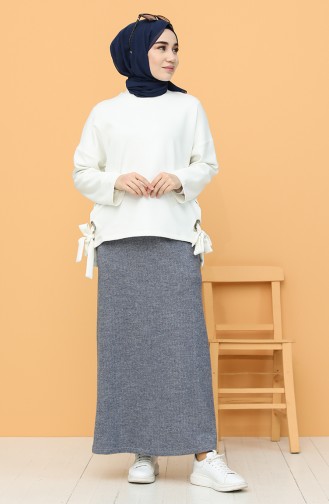 Navy Blue Rok 4161-01