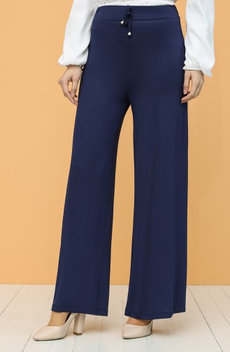 Pantalon Peignée 0750-05 Bleu Marine 0750-05