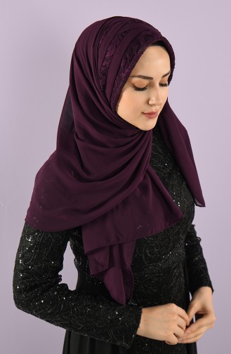 Purple Ready to wear Turban 003-05