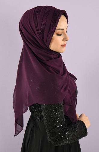 Purple Ready to wear Turban 003-05