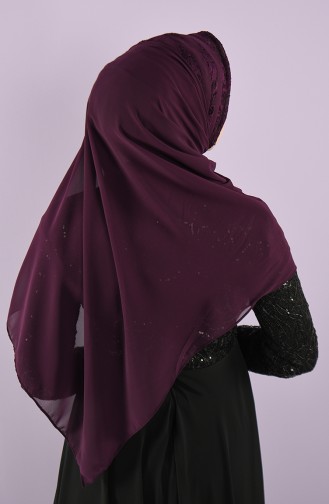 Purple Ready to wear Turban 003-05