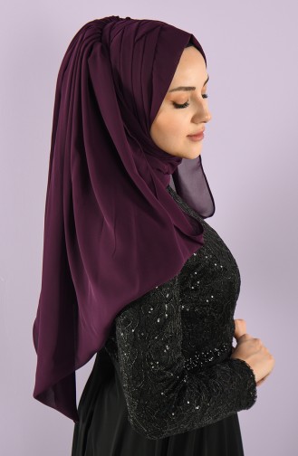 Purple Ready to wear Turban 005-05