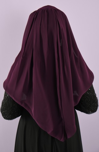 Purple Ready to wear Turban 005-05