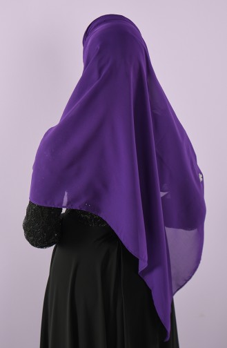 Purple Ready to wear Turban 0002-20