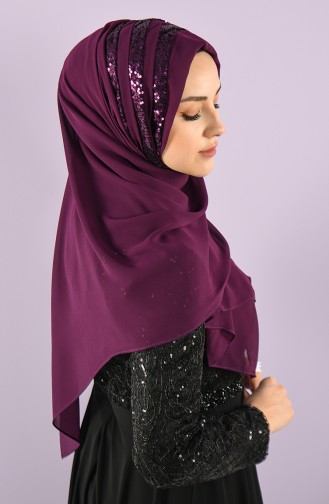 Purple Ready to wear Turban 001-05