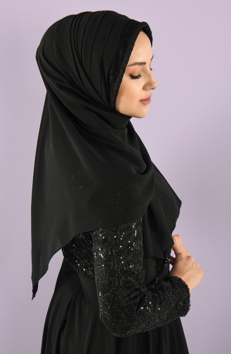 Black Ready to Wear Turban 002-02