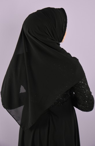 Black Ready to Wear Turban 002-02