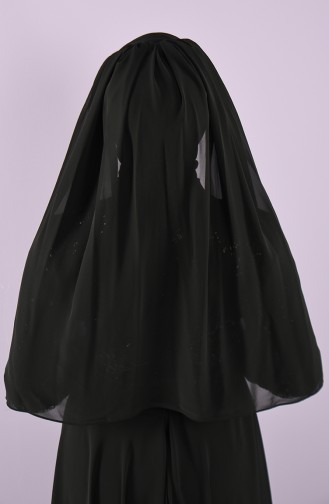 Black Ready to wear Turban 004-02