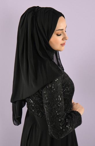 Black Ready to wear Turban 005-02