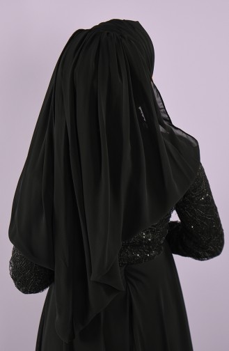 Black Ready to wear Turban 005-02