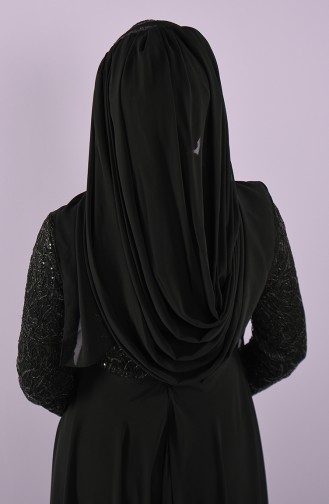 Black Ready to Wear Turban 008-01