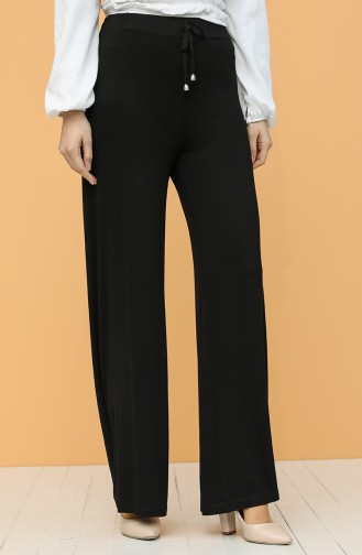 Pantalon Peignée 0750-03 Noir 0750-03